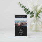 平和なピア写真 名刺 (スタンド正面)