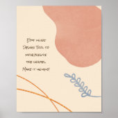 平和なボホシェイプズポスター ポスター (正面)