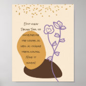 平和なボホシェイプズポスター ポスター (正面)