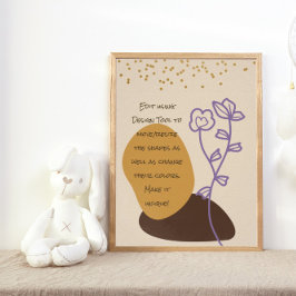 平和なボホシェイプズポスター ポスター