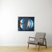 平和なロータススススフィアタペストリー タペストリー (インサイチュ(横))