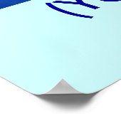 平和な世界の子ども – カスタマイズ可能なポスター ポスター (角)