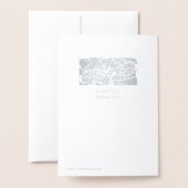 平和な世界の鳩 箔カード (裏面封筒付き)