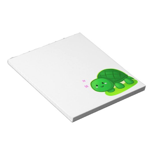平和な亀 ノートパッド (アングル)
