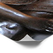 平和な仏あなたの愛の引用文 ポスター (角)