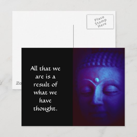 平和な仏 ポストカード (正面/裏面)