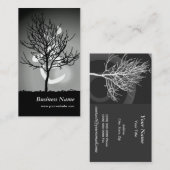 平和な光輝またはタオの道の調和 名刺 (正面/裏面)