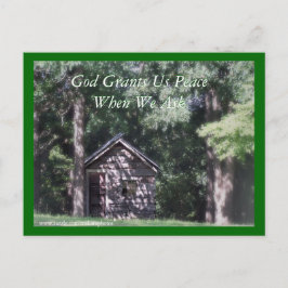 平和な励ましカスタマイズカード ポストカード