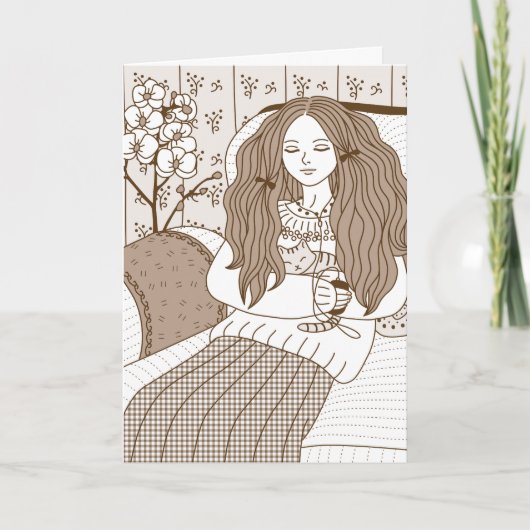 平和な午後 カード (正面)