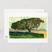 平和な単独木はがき ポストカード (正面/裏面)