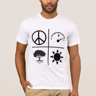平和な反逆の謎のワイシャツ Tシャツ