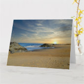 平和な回復を願って、元気に簡単 カード (黄色い花)