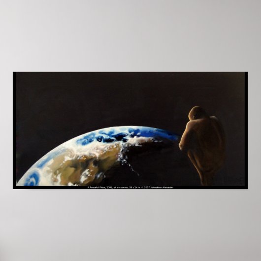 平和な場所 ポスター (正面)