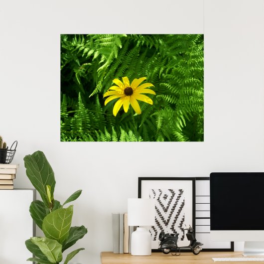 平和な場所 ポスター (ホームオフィス)