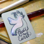 平和な平和の芸術を願う ノートカード