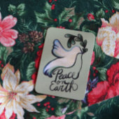 平和な平和の芸術を願う ノートカード