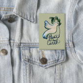 平和な平和の芸術を願う 缶バッジ (インサイチュ)