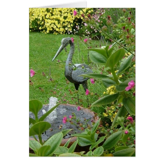 平和な庭 (正面)