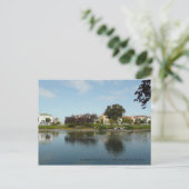 平和な心と素晴らしい人生… ポストカード (スタンド正面)