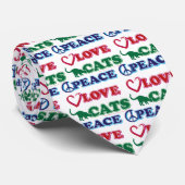 平和な愛猫 ネクタイ (ロール)