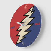 平和な愛用アクリル壁掛け時計  ラージ壁時計 (傾斜)