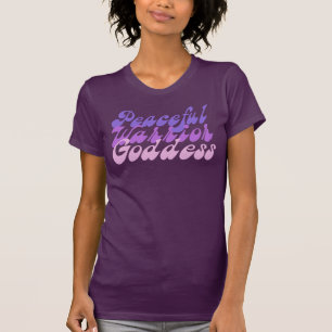 平和な戦士の女神 Tシャツ