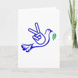 平和な新年のカード シーズンカード