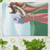 平和な日 キッチンタオル (折り畳み)