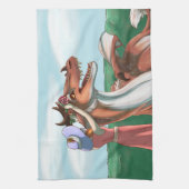 平和な日 キッチンタオル (縦)