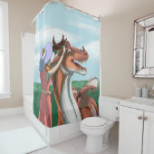 平和な日 シャワーカーテン (インサイチュ)