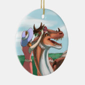 平和な日 セラミックオーナメント (右)