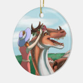 平和な日 セラミックオーナメント (左)