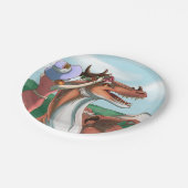 平和な日 ペーパープレート (アングル)