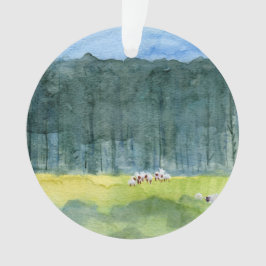 平和な景色のクリスマスのオーナメント オーナメント