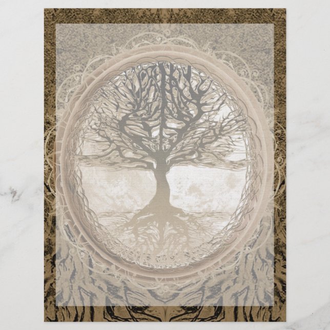 平和な木 (正面)