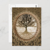平和な木 ポストカード (正面/裏面)