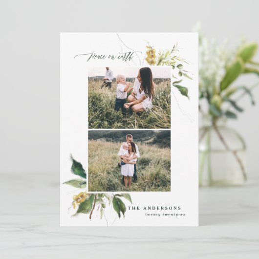 平和な植物学2つの写真家 シーズンカード (スタンド正面)