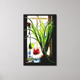 平和な植物 キャンバスプリント