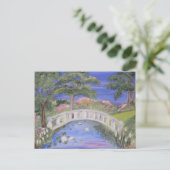 平和な橋 ポストカード (スタンド正面)