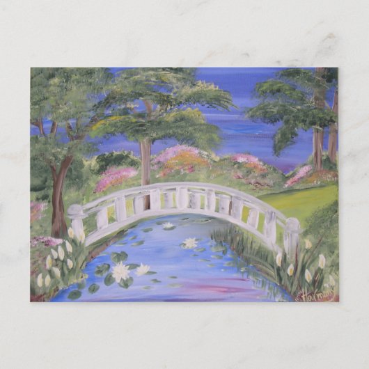 平和な橋 ポストカード (正面)