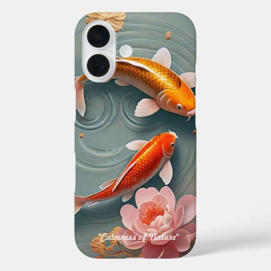 「平和な池の生活」 Case-Mate iPhoneケース (裏面)