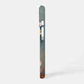 "平和な池の生活" iPhone 16ケース (左側面)