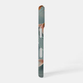 "平和な池の生活" iPhone 16ケース (右側面)