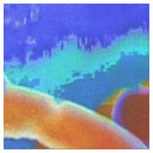 平和な渦巻き ファブリック (クローズアップ)