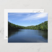 平和な湖 ポストカード (正面/裏面)