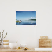 平和な漁師 ポスター (キッチン)