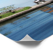 平和な漁師 ポスター (角)