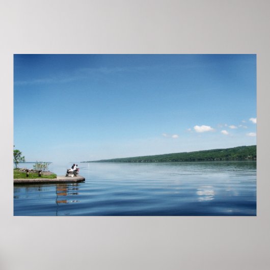 平和な漁師 ポスター (正面)