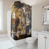 平和な王国の動物ヒッククラシックス シャワーカーテン (インサイチュ)