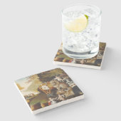 平和な王国の動物ヒッククラシックス ストーンコースター (横)